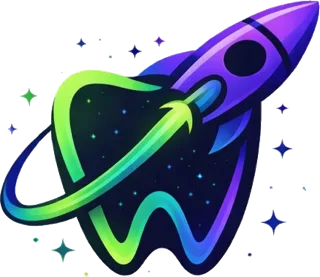 Prime Dental SEO rocket logo
